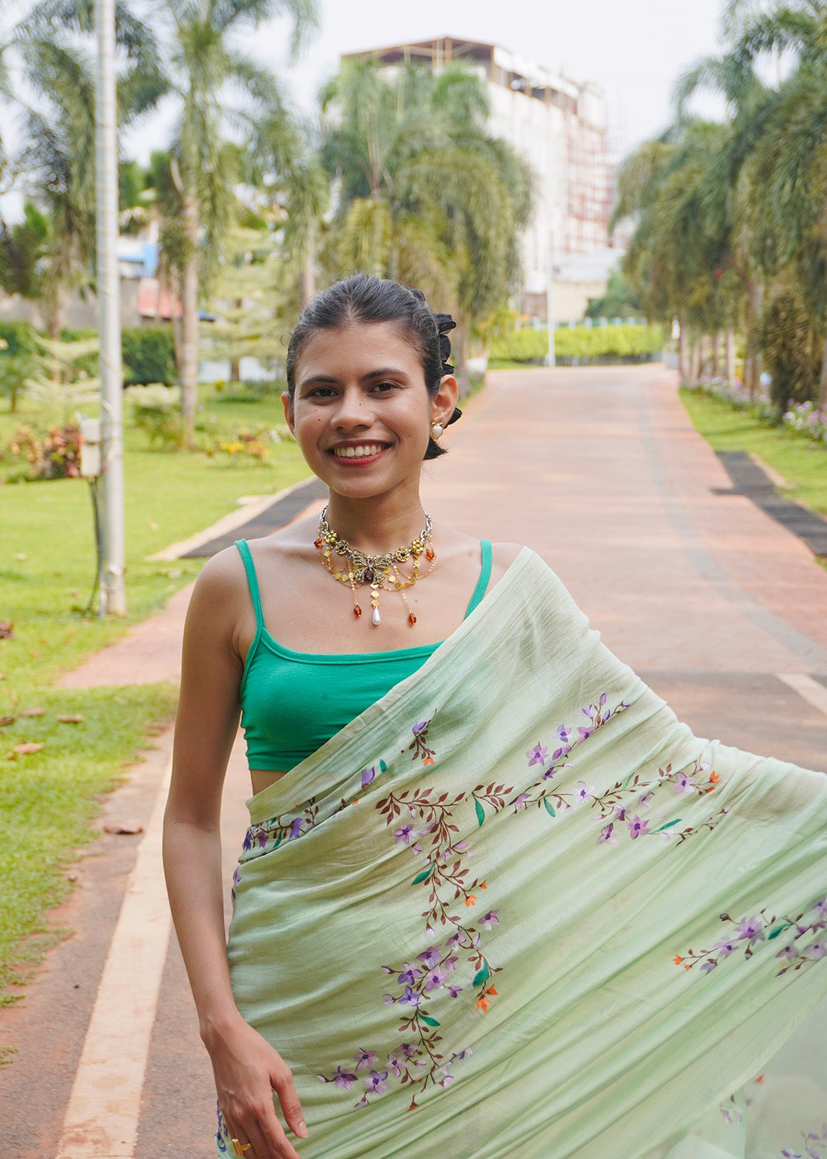 IVY | Pure Chanderi Saree