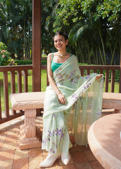 IVY | Pure Chanderi Saree