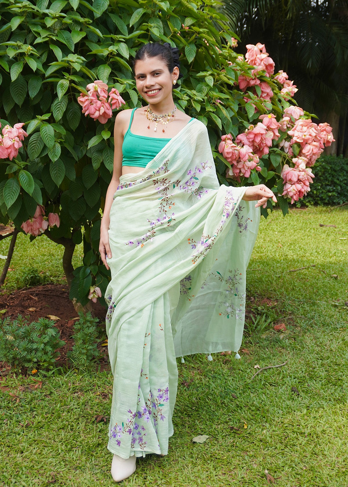 IVY | Pure Chanderi Saree