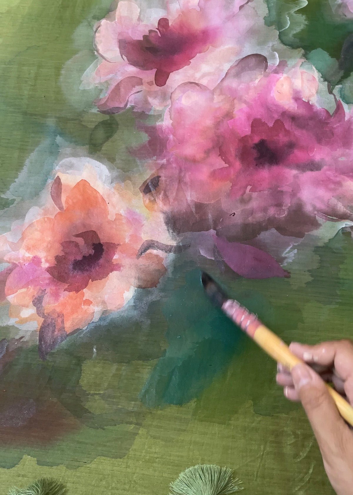 MOSS GARDEN | Wild roses